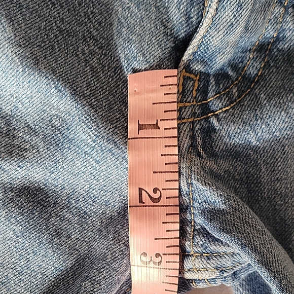 Zara Blue Skinny Jeans with Distressed Details Size 0 - Picture 7 of 10